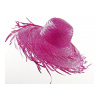 Strohhut-pink